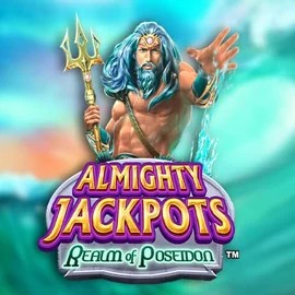 Official Jackpots logo: Almighty Jackpots – Realm of Poseidon by Novomatic at Jack`s Casino