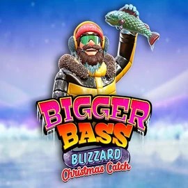 Bigger Bass Blizzard Christmas Catch online game logo by Pragmatic Play on jack-casino.eu