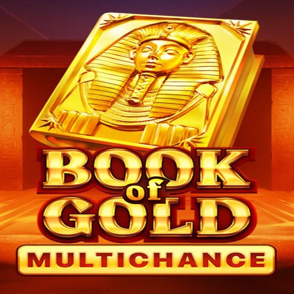 Book of Gold Multichance slot icon by Playson, available at Jack`s Casino