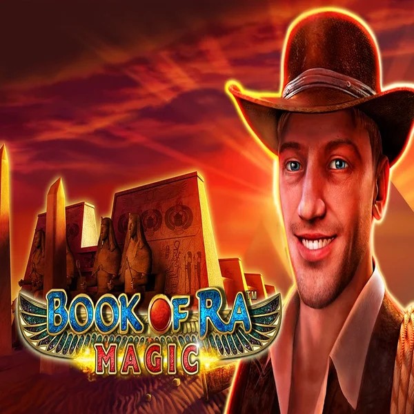 Try Book of Ra Magic slot by Greentube on jack-casino.eu – logo image