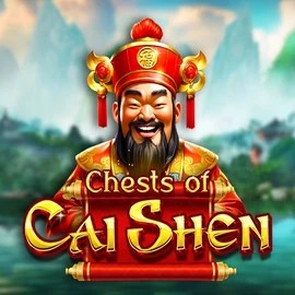 Slots logo of Chests of Cai Shen from Pragmatic Play at Jack`s Casino