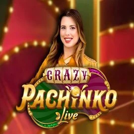 Crazy Pachinko logo by Evolution at Jack`s Casino