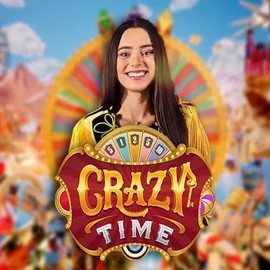 Crazy Time logo by Evolution at Jack`s CasinoCrazy Time