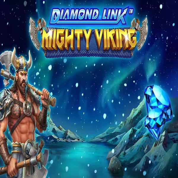 Diamond Link Mighty Viking slot visual from Greentube available on jack-casino.eu