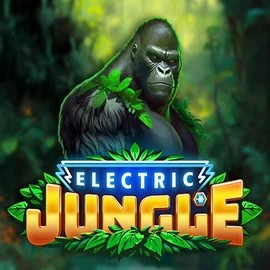Electric Jungle slot logo by Atomic Slot Lab at Jack`s Casino