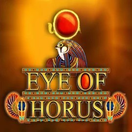 Eye of Horus online game logo by RTG (Reel Time Gaming) on jack-casino.eu