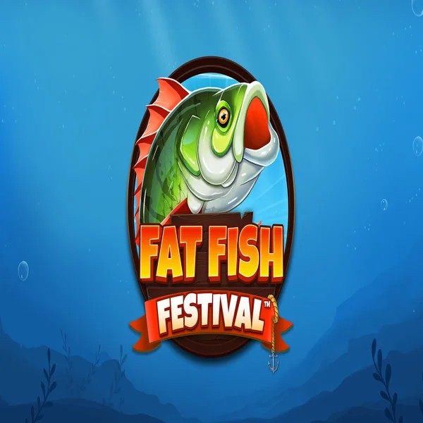Slots logo of Fat Fish Festival from Wishbone Games at Jack`s Casino