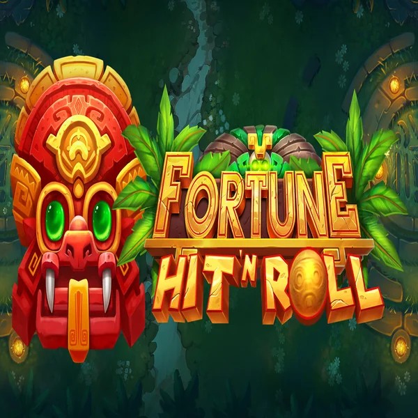 Fortune Hit'n Roll slot logo by Pragmatic Play at Jack`s Casino