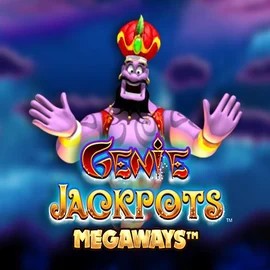 Genie Jackpots Megaways slot logo by Blueprint Gaming at Jack`s Casino
