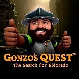 Gonzo's Quest casino game by NetEnt – featured logo at Jack`s Casino