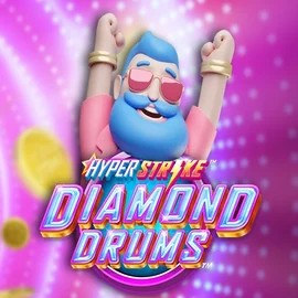 Hyper Strike Diamond Drums logo by Gameburger Studios Jack`s Casino