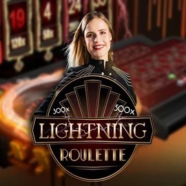 Lightning Roulette online game logo by Evolution on jack-casino.eu
