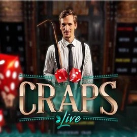 Live Craps logo – Live Casino by Evolution at Jack`s Casino