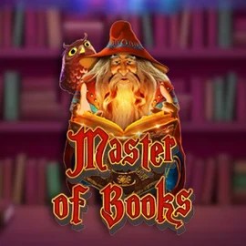 Master of Books slot logo by Swintt at Jack`s Casino