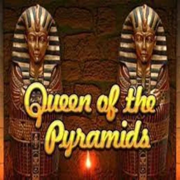 Queen of the Pyramids slot logo by Playtech at Jack`s Casino