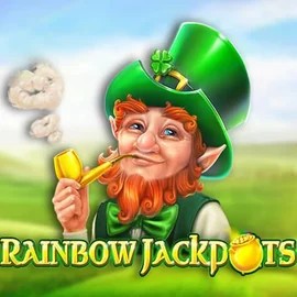 Rainbow Jackpots by Red Tiger Gaming, showcased at jack-casino.eu – game logo