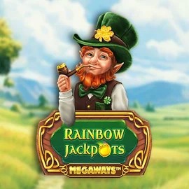 Rainbow Jackpots Megaways online game logo by Red Tiger Gaming on jack-casino.eu