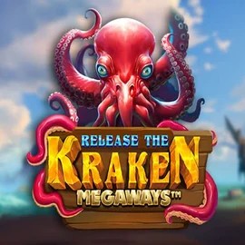 Release the Kraken Megaways logo by Pragmatic Play at Jack`s Casino
