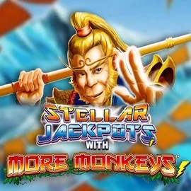 Play the Stellar Jackpots with More Monkeys slot by Lightning Box Game on Jack`s Casino
