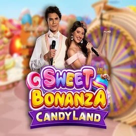 Sweet Bonanza Candy Land Live logo by Pragmatic Play at Jack`s Casino